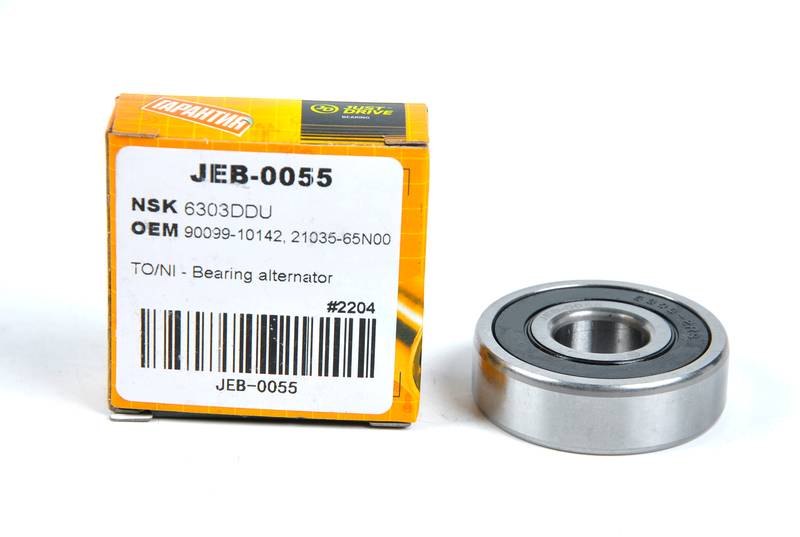 Купить запчасть JD - JEB0055 Подшипник закрытый(резина) (17/47/14) 6303-2RS MZ 323, 323 Wagon, 626, 626 Wagon, E2000, E2200 (генерат)