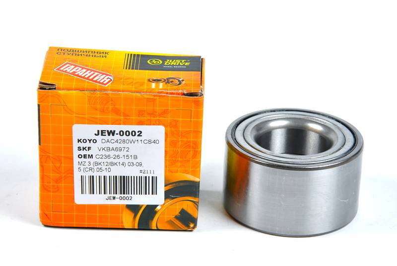 Купить запчасть JD - JEW0002 Подшипник передней ступицы (с ABS) MZ 3 (BK12/14) 03-09, 5 (CR) 05-10
