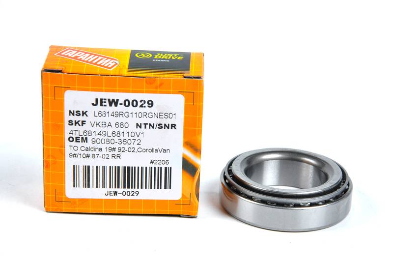 Купить запчасть JD - JEW0029 Подшипник внутренний, задний TO CaldinaVan 19# 92-02,CorollaVan 9#/10# 87-02