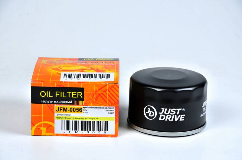 Купить запчасть JD - JFM0056 Фильтр масляный VAZ 1.6 - LargusRE Duster 10-, Logan 04-;