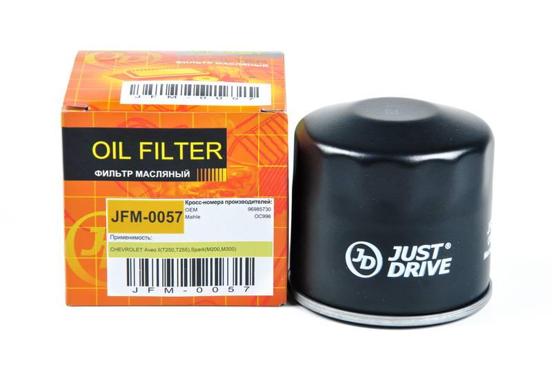Купить запчасть JD - JFM0057 Фильтр масляный CH Aveo (T250, T255), Spark (M200, M300);;;