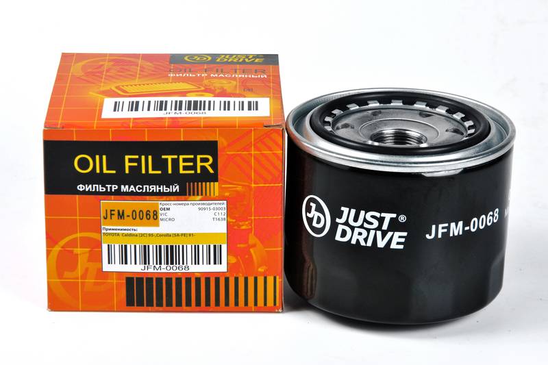 Купить запчасть JD - JFM0068 Фильтр масляный TO Caldina [2C] 95-,Corolla [5A-FE] 91-