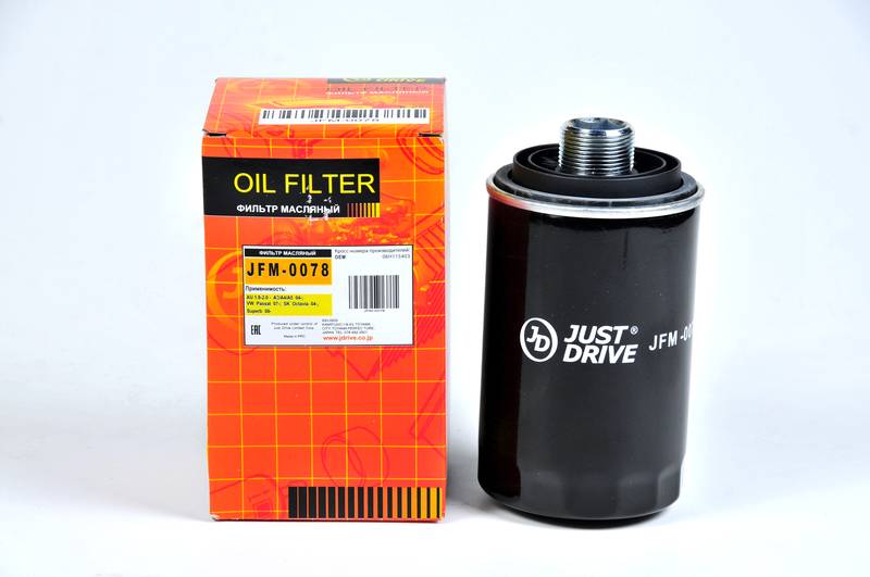 Купить запчасть JD - JFM0078 Фильтр масляный / W719/45 AU 1.8-2.0 - A3/A4/A5 04-; VW Passat 07-; SK Octavia 04-, Superb 08-;