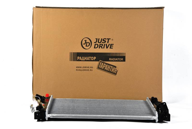 Купить запчасть JD - JPR0014 Радиатор двигателя A/T HY Solaris, KIA Rio III 1.25/1.4 CVVT, Saloon 1.4 CVVT A/T;;;