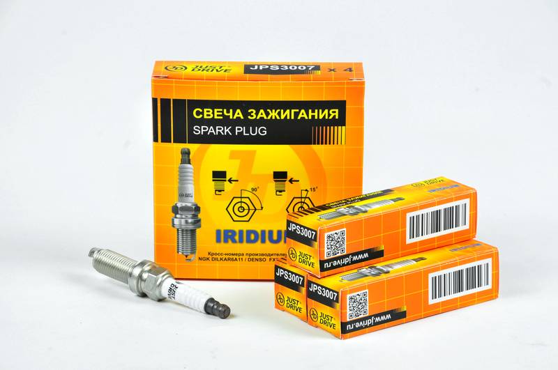 Купить запчасть JD - JPS3007 Свеча зажигания /DILKAR6A11/FXE20HR11/ IRIDIUM NI QR25DE X-Trail T31 07-;;;RE 2TR700/702/703 Koleos 08-;