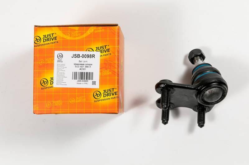 Купить запчасть JD - JSB0098R Шаровая опора, правая VW Polo 01-; SE Cordoba 02-09, Ibiza 02-, Toledo 12-; SK Fabia 99-14, Rapid 12-, Roomster 06-;