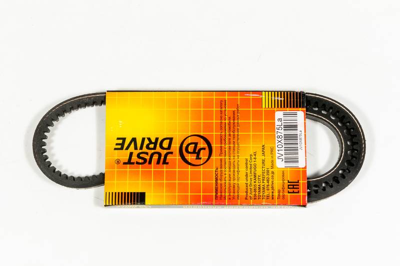 Купить запчасть JD - JV10X875La Ремень клиновый 10x875 (внеш) TO 5K/5KJ - Lite/Townace 85-96-, 22R - Coaster 84-; DA 4KJ/5K/5KJ - Delta 85-96-; MI G12B - Lancer (ALT)