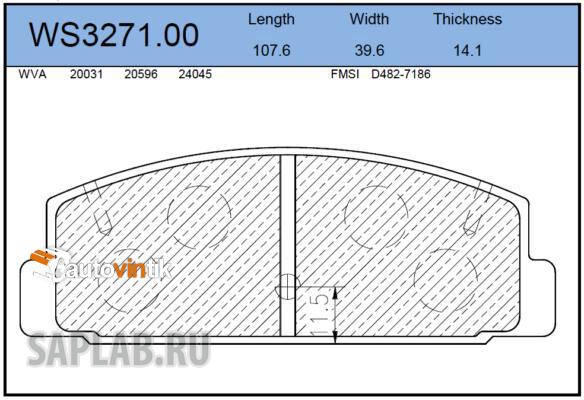 Купить запчасть JEENICE - WS327100 Колодки тормозные дисковые зад MAZDA 6 Saloon (GH) 2.0 MZR 08.2007 - 12.2012 <=> MAZDA 6 Saloon (GH) 1.8 MZR 08.2007 - 07.2013