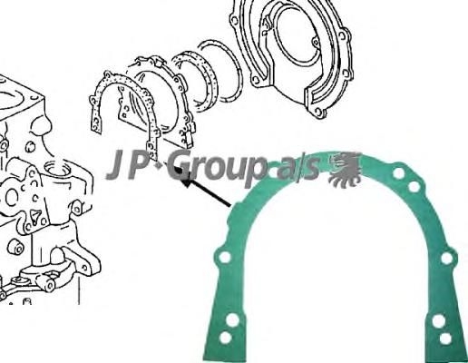 Купить запчасть JP Group - 1119100100 Прокладка задней крышки коленвала 100,100 Avant,80,80 Avant,90,A4,A4 Avant,A6,A6 Avant,ALHAMBRA,AROSA,CADDY II Kasten,CADDY II Kombi,CORDOBA,CORDOBA Vario,FELICIA I,FELICIA II,FELICIA II Kombi,GOLF I,GOLF II,GOLF III,GOLF III Variant,