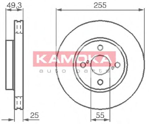 Купить запчасть KAMOKA - 1032588 