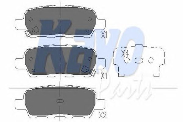 Купить запчасть KAVO PARTS - KBP6517 