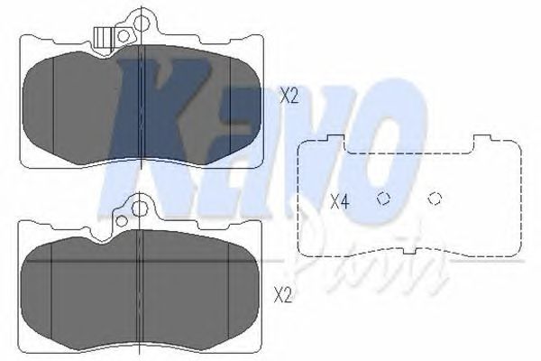 Купить запчасть KAVO PARTS - KBP9085 