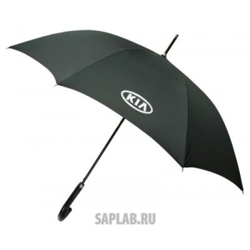 Купить запчасть KIA - R8480AC468K Полуавтоматический зонт-трость Kia Stick Umbrella Black