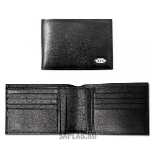 Купить запчасть KIA - R8480AC511K Кожаное портмоне Kia Leather Wallet, Black