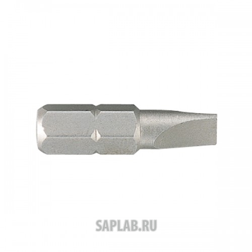 Купить запчасть KING TONY - 102504S1 Вставка (бита) торцевая 1/4", Slotted, 4х0.5 мм, L = 25 мм, KING TONY