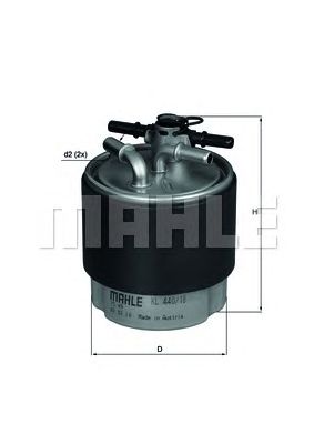 Купить запчасть Knecht - KL44018 Снят, замена KL 440/41 Фильтр топливный NISSAN MURANO II (Z51)/ NISSAN QASHQAI / QASHQAI +2 I (J10, NJ10, JJ10E)