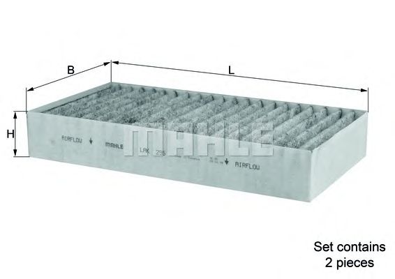 Купить запчасть Knecht - LAK295S Фильтр салона угольный MERCEDES-BENZ G-CLASS (W463)/ MERCEDES-BENZ GL-CLASS (X164)/ MERCEDES-BENZ M-CLASS (W164)/ MERCEDES-BENZ R-CLASS (W251, V251)