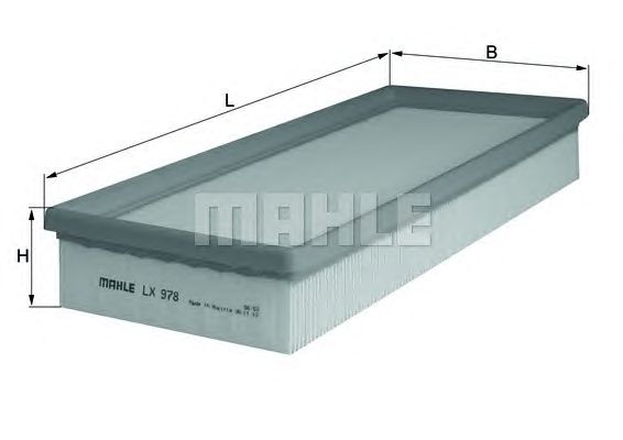 Купить запчасть Knecht - LX978 Фильтр воздушный FORD MONDEO III (B5Y)/ FORD MONDEO III Saloon (B4Y)/ FORD MONDEO III Turnier (BWY)/ LTI TX