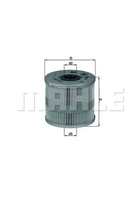 Купить запчасть Knecht - OX122D Вставка фильтра масляного AUDI A8 (4D2, 4D8)