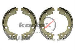 Купить запчасть KORTEX - KS030STD Колодки баpабанные HYUNDAI SANTA FE 01-06 TUCSON 04- KIA SPORTAGE 04- (к-т)(170x27) KS030STD