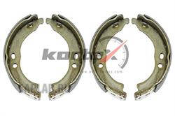Купить запчасть KORTEX - KS041STD Колодки барабанные FIAT DUCATOCITROEN JUMPERPEUGEOT BOXER 06- (172x42) к-т(ручника) KS041STD