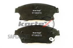 Купить запчасть KORTEX - KT1362STD Колодки торм. CHEVROLET CRUZE 09-ORLANDO 10- перед.к-т KT1362STD