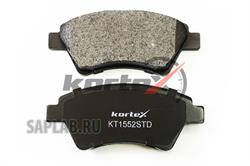 Купить запчасть KORTEX - KT1552STD Колодки торм. RENAULT KANGOO/MEGANE 01- перед.к-т KT1552STD