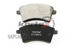 Купить запчасть KORTEX - KT1785STD Колодки торм. RENAULT KANGOO 08- перед.к-т KT1785STD