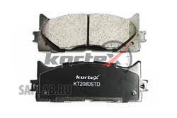 Купить запчасть KORTEX - KT2080STD Колодки торм. TOYOTA CAMRY (V40) 06-LEXUS ES350 06- перед.к-т KT2080STD