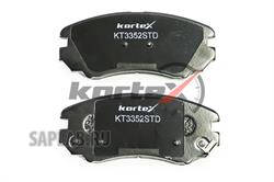 Купить запчасть KORTEX - KT3352STD Колодки торм. HYUNDAI SONATA (ТагАЗ)TUCSON 04-KIA SPORTAGE 04-SOUL перед.к-т KT3352STD