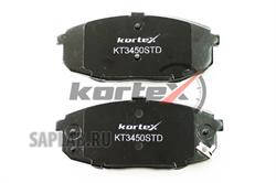 Купить запчасть KORTEX - KT3450STD Колодки торм. KIA CEED 06-CERATO 09-HYUNDAI i30 07- перед.к-т KT3450STD