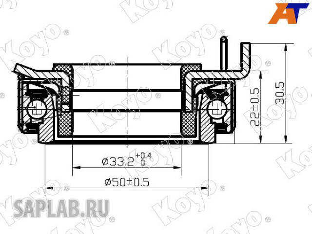 Купить запчасть Koyo - RCT337SA32 Подшипник выжимной NCP16/ NCP12/ SCP11/ NCP21/ NCP25/ NCP20/ TA-NCP13 CR 1NZ-FE/ 2NZ-FE/ 1SZ-FE 99-00