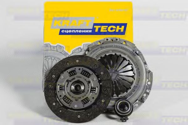 Купить запчасть KRAFTTECH - W06200D Сцепление Peugeot 206, 306 1,6 W06200D