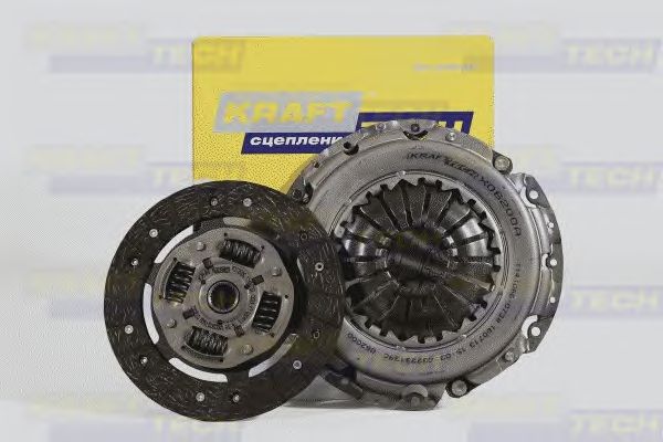 Купить запчасть KRAFTtech - W14200E9 комплект сцепления RENAULT SCENIC II (JM0/1_) 1.6 (JM0C, JM0J, JM1B) 06.2003 - <=> RENAULT LAGUNA II (BG0/1_) 1.6 16V (BG1G, BG1H) 02.2005 -