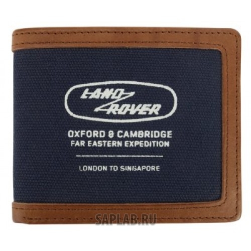 Купить запчасть LAND ROVER - LBLG220NVA Кошелек Land Rover Heritage Wallet, Blue-Brown, артикул LBLG220NVA