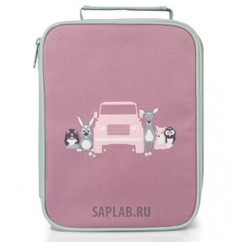 Купить запчасть LAND ROVER - LDGF578PUA Детская сумка для завтраков - ланчбокс Land Rover Lunch Box, Pink/Grey