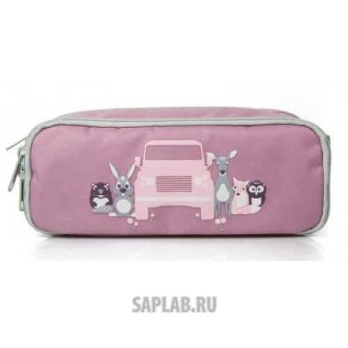 Купить запчасть LAND ROVER - LDGF580PUA Детский пенал Land Rover Kids Pen Case, Pink/Grey, артикул LDGF580PUA