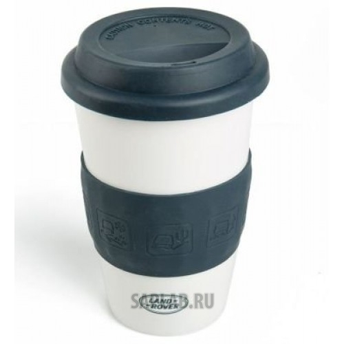 Купить запчасть LAND ROVER - LDMG626NVA Керамическая термокружка Land Rover Travel Ceramic Mug, Navy/White, артикул LDMG626NVA