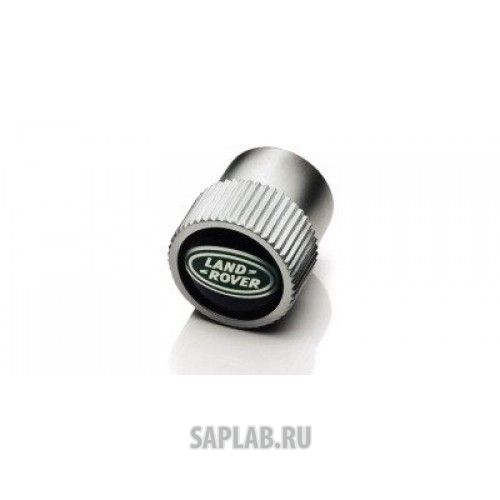 Купить запчасть LAND ROVER - LR027560 Набор из 4-х колпачков ниппелей Land Rover Green/Silver Logo Valve Stem Caps, артикул LR027560