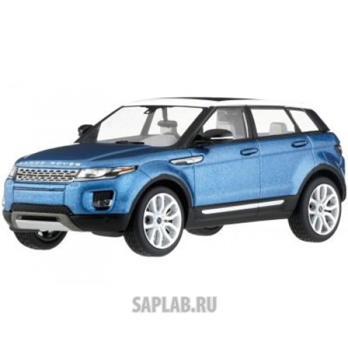 Купить запчасть LAND ROVER - LRDCA5EVOQ Модель автомобиля Range Rover Evoque 5 Door, Scale 1:43, Mauritus Blue, артикул LRDCA5EVOQ