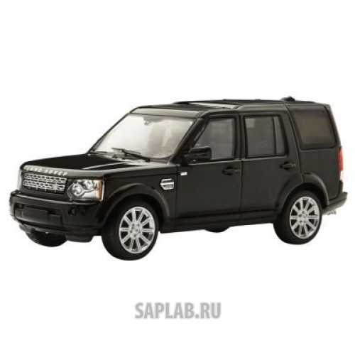 Купить запчасть LAND ROVER - LRDCADISCOB Модель автомобиля Land Rover Discovery 4, Scale 1:43, Santorini Black, артикул LRDCADISCOB