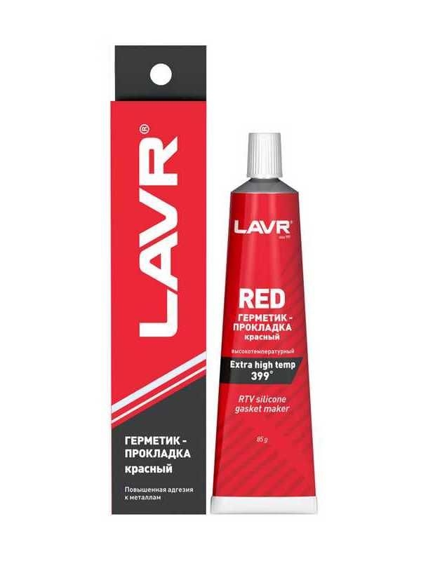 Купить запчасть LAVR - LN1737 Герметик-прокладка красный высокотемпературный Red, 85 г Герметик-прокладка красный ABRO
