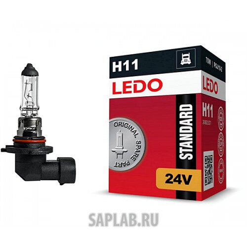 Купить запчасть LEDO - 24362LSC1 Лампа H11 LEDO Standard 24V 70W