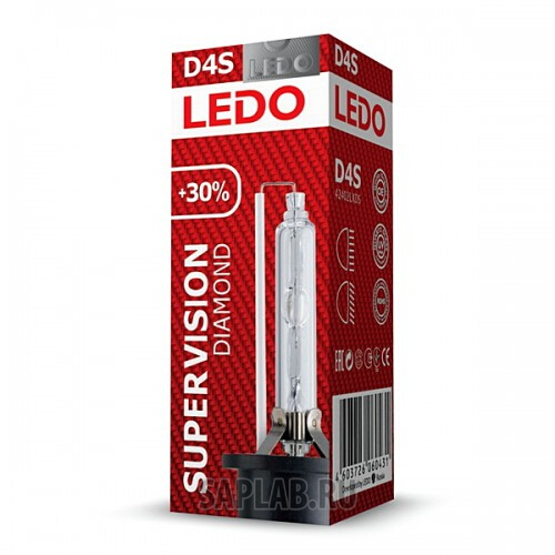 Купить запчасть LEDO - 42402LXDS Лампа D4S 5000K LEDO Diamond SuperVision +30%