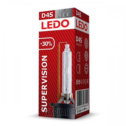 Купить запчасть LEDO - 42402LXSV Лампа D4S 4300K LEDO SuperVision +30%