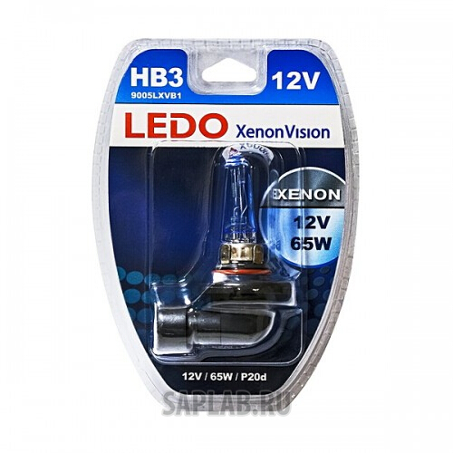 Купить запчасть LEDO - 9005LXVB1 Лампа HB3 LEDO XenonVision 12V 65W блистер