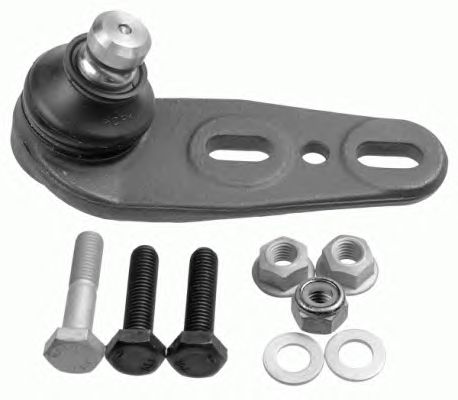 Купить запчасть Lemforder - 1002804 Опора шаровая перед лев AUDI COUPE (89, 8B), 80 (89, 89Q, 8A, B3), 90 (89, 89Q, 8A, B3)
