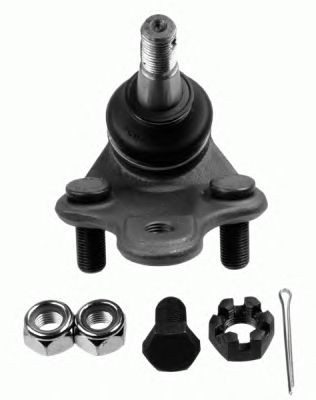 Купить запчасть LEMFORDER - 1643204 Опора шаровая перед прав/лев TOYOTA Avensis 09/97-10/00, Carina E 12/93-09/97, Corolla 07/92-04/97