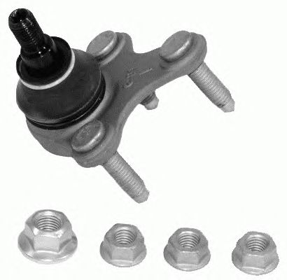 Купить запчасть LEMFORDER - 2677202 Опора шаровая левая SKODA OCTAVIA (1Z), YETI (5L), VW GOLF V-VI, TIGUAN 2677202