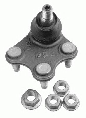 Купить запчасть LEMFORDER - 3390501 Опора шаровая перед лев AUDI,SEAT ,SKODA, VOLKSWAGEN